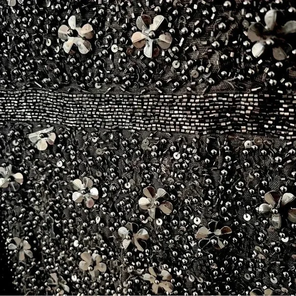 NWT Mac Duggal Cold Shoulder Sequins Dress - Picture 7 of 8